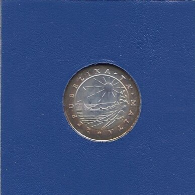 MALTA 1 POUND 1979 KM # 51 UNC (monetos su patina) 1