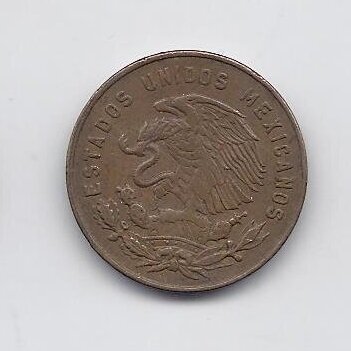 MEKSIKA 5 CENTAVOS 1967 KM # 426 VF 1