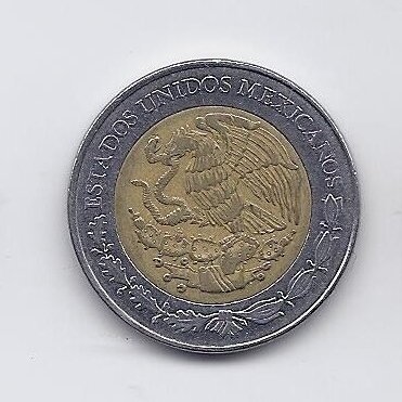 MEXICO 2 PESOS 2012 KM # 604 VF 1