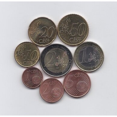 MONACO 2001 EURO SET 1