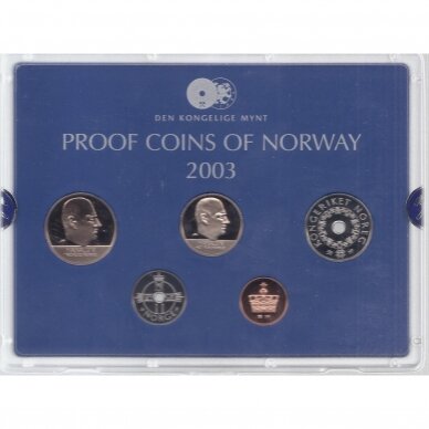 NORWAY 2003 Official PROOF set