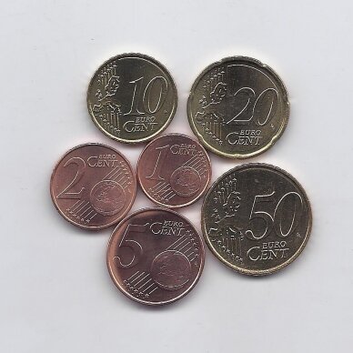 NETHERLANDS 2009 six coins set 1