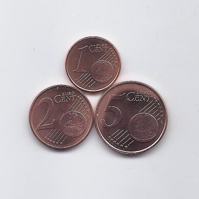 NETHERLANDS 2011 three coins set 1