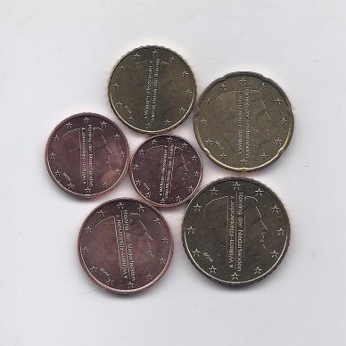 NETHERLANDS 2014 six coins set