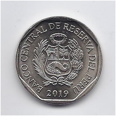 PERU 1 SOL 2019 KM # 417 UNC Varlė 1