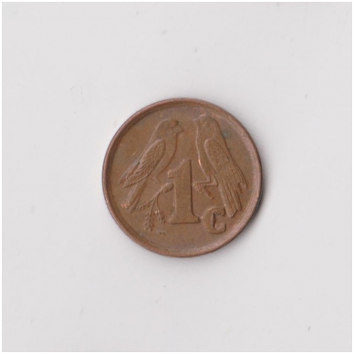 SOUTH AFRICA 1 CENT 1991 KM # 132 XF