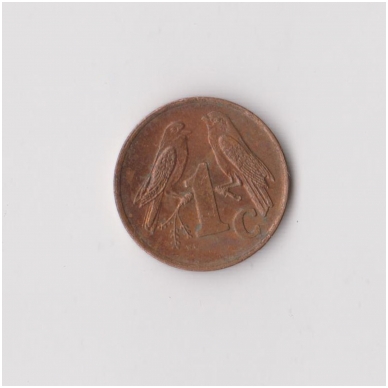 SOUTH AFRICA 1 CENT 1998 KM # 170 XF