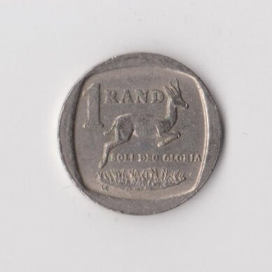 SOUTH AFRICA 1 RAND 1992 KM # 138 VF