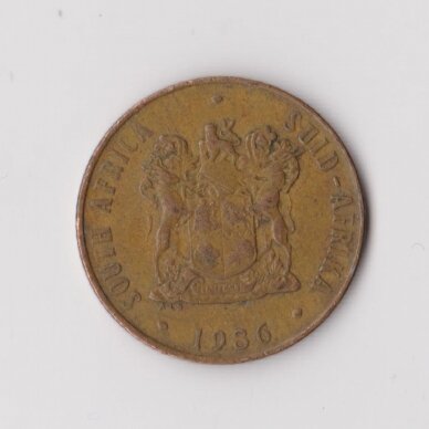 SOUTH AFRICA 2 CENTS 1986 KM # 83 XF 1