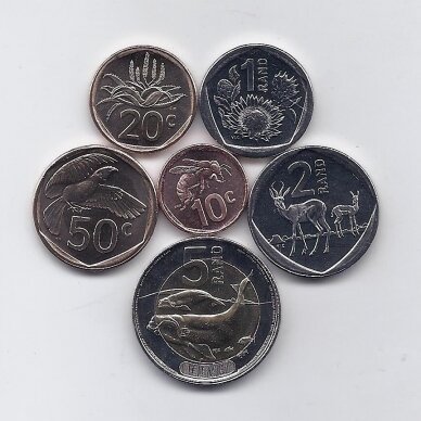 SOUTH AFRICA 2023 - 2024 6 coins set