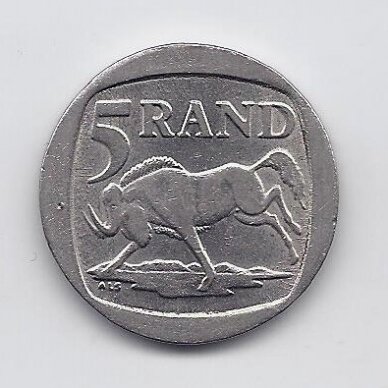 SOUTH AFRICA 5 RAND 1994 KM # 140 VF