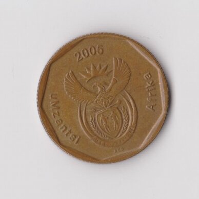 PIETŲ AFRIKA 50 CENTS 2005 KM # 294 VF 1