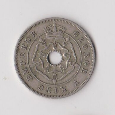 SOUTHERN RHODESIA 1 PENNY 1936 KM # 7 VF 1