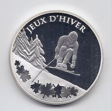 FRANCE 10 EURO 2009 KM # 1634 PROOF Alpine Skiing