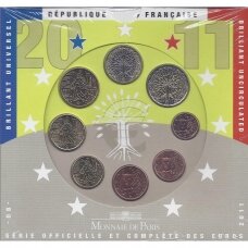 FRANCE 2011 Official euro coins set