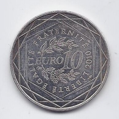 FRANCE 10 EURO 2010 KM # 1648 XF Bretagne 1