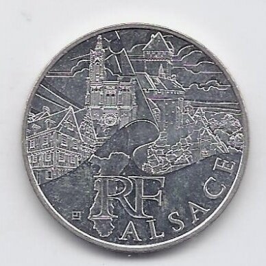 PRANCŪZIJA 10 EURO 2011 KM # 1734 AU Alsace