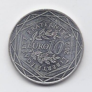 PRANCŪZIJA 10 EURO 2012 KM # 1863 AU Aquitaine 1