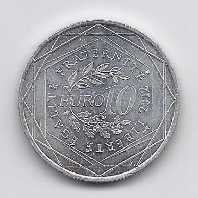 PRANCŪZIJA 10 EURO 2012 KM # 1864 XF Auvergne 1