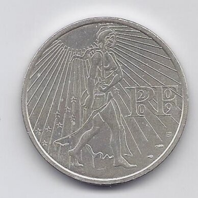 PRANCŪZIJA 25 EURO 2009 KM # 1581 AU