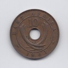 RYTŲ AFRIKA 10 CENTS 1941 I KM # 26 VF