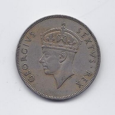 EAST AFRICA 1 SHILLING 1948 KM # 31 VF 1