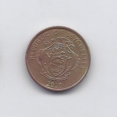 SEIŠELIAI 5 CENTS 2010 KM # 47a VF 1