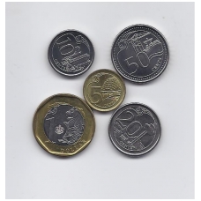 SINGAPŪRAS 2013 m. 5 monetų rinkinys