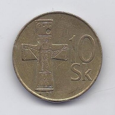 SLOVAKIJA 10 KORUNA 1995 KM # 11 VF