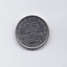 ŠRI LANKA 25 CENTS 1996 KM # 141a XF