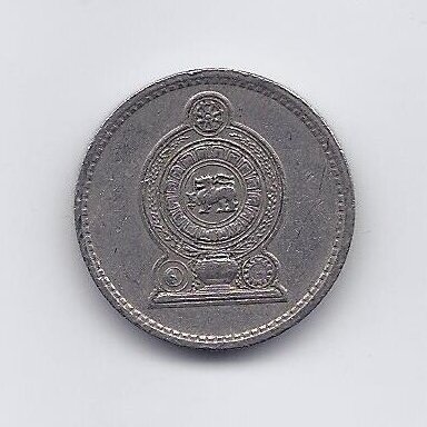 SRI LANKA 50 CENTS 1991 KM # 135.2 VF 1