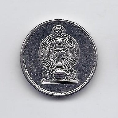 SRI LANKA 50 CENTS 2002 KM # 135.2a XF 1