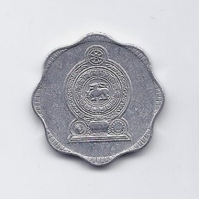 SRI LANKA 10 CENTS 1978 KM # 140a XF 1