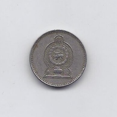 SRI LANKA 25 CENTS 1982 KM # 141.2 VF 1