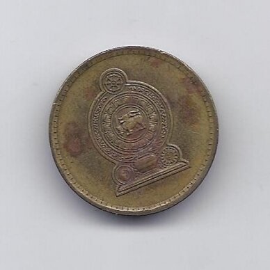 SRI LANKA 5 RUPEES 2006 KM # 148.2a VF 1