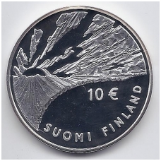FINLAND 10 EURO 2006 KM # 124 PROOF J. V. Snellman