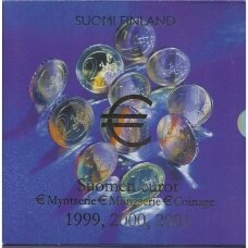 FINLAND 1999 - 2001 official bank sets