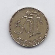 FINLAND 50 MARKKAA 1953 KM # 40 VF