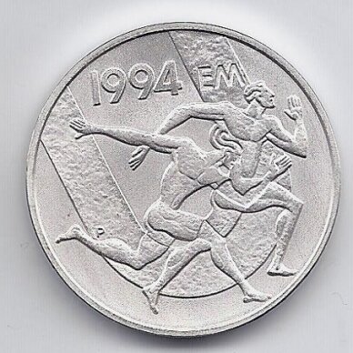 FINLAND 100 MARKKAA 1994 KM # 78 UNC Athletics 1