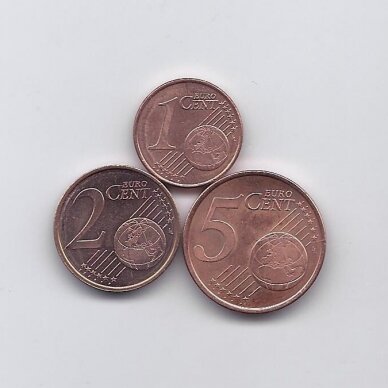 SUOMIJA 1999 - 2000 m. 3 monetų rinkinys 1