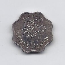 SVAZILANDAS 10 CENTS 1975 KM # 23 UNC FAO