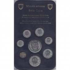 ŠVEICARIJA 1979 m. monetų rinkinys