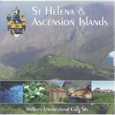 ST. HELENA and ASCENSION 2003 official coin set