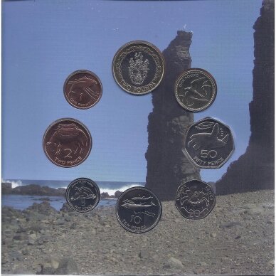 ST. HELENA and ASCENSION 2003 official coin set 1