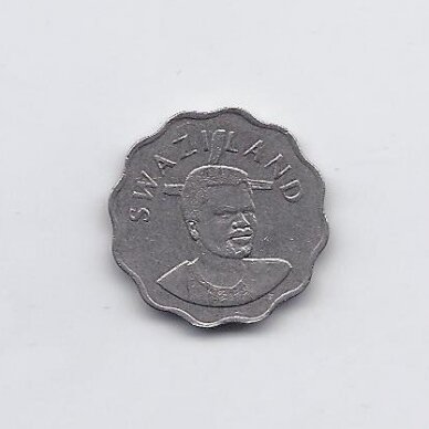 SVAZILANDAS 5 CENTS 1996 KM # 48 VF 1