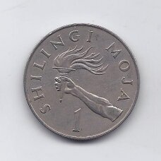 TANZANIA 1 SHILINGI 1966 KM # 4 VF