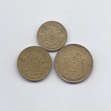 THAILAND 1957 three coin set