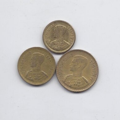 THAILAND 1957 three coin set 1