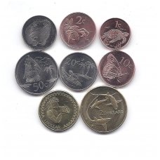 TOKELAU 2017 m. 8 monetų rinkinys