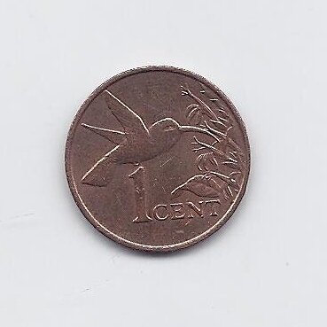 TRINIDAD AND TOBAGO 1 CENT 1991 KM # 29 VF